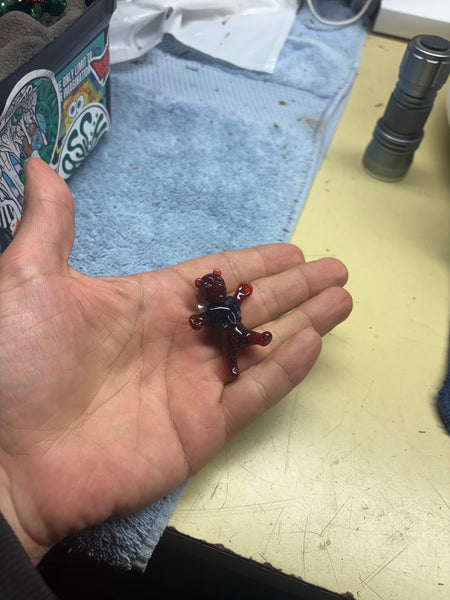 Dancing bear pendant