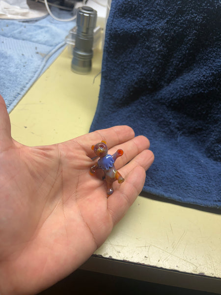 Dancing bear pendant