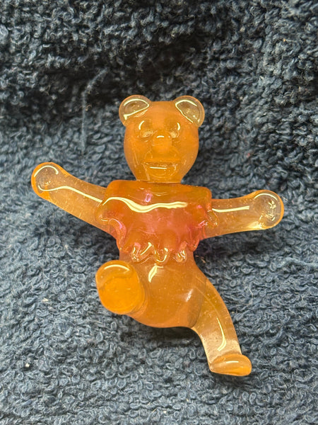 Dancing bear pendant
