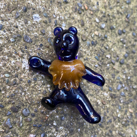 Dancing bear pendant