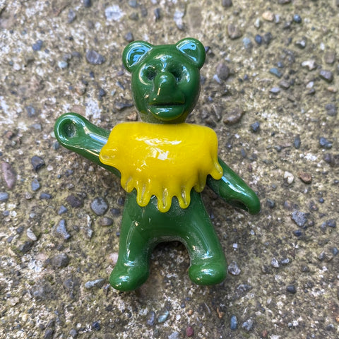 Dancing bear pendant