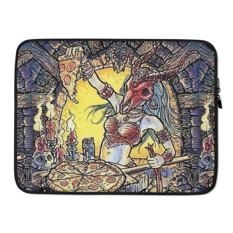 Pizza Babe Laptop Sleeve